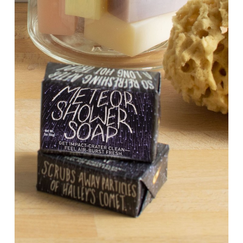 Meteor Jabón de ducha – 1 mini barra de jabón