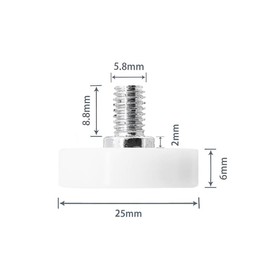 ZYAMY 12PCS Drawer Sliding Positioning Rollers 1 inch Plastic Encased Bearing Steel Nylon Rollers Plastic Cabinet Rail Bearing Small Rollers for Furniture DIY Replacement Parts Sliding Rollers