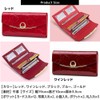 FUPUTWO Women's Long Wallet, Large Capacity, Enamel, Long Wallet, Tri-fold,