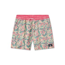 Southern Marsh Shoals Seawash Swim Trunks - Bayside, Coral, Large