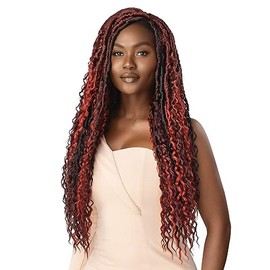 Outre X-Pression - Twisted Up - ORIGINAL BOHO GODDESS LOCS 24" 3X (MACCHIATO, 3 Packs)