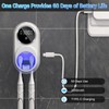 Smart Wall Mount Electric Toothbrush Holder for Bathrooms, White