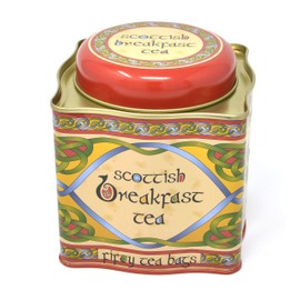 Royal Tara Scottish Thistle Tea Set - Scottish Mug - Scottish Breakfast Tea - Teabag Holder