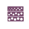 Rumble Tuff Silicone Nipple Ruler - Purple