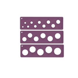 Rumble Tuff Silicone Nipple Ruler - Purple