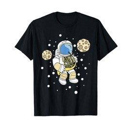 Astronaut Playing French Horn Player French Hornist T-Shirt