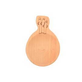 Rattan Gei TOUGEI Measuring Spoon, Approx. 0.2 fl oz (5 cc), Wood, Natural Wood, Moomin Series, Measuring Spoon