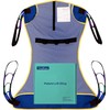 Full Body Mesh Lift Sling with Commode Opening, Patient Lift for Toileting, Shower, Breathable Mesh Transfer Sling– Safe & Versatile (Small)