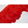 Sowder Duck Goose Feather Trim Fringe 2 Yards(red)