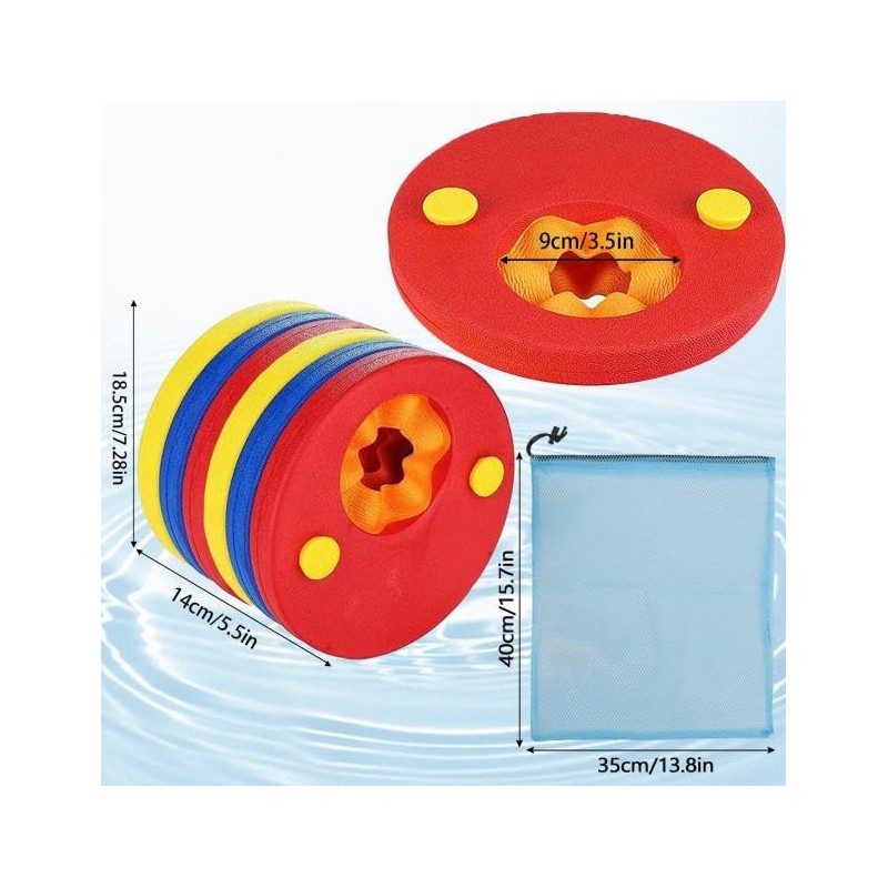 ZCOINS Kids Float Discs Swim Arm Bands(6pcs per Set)