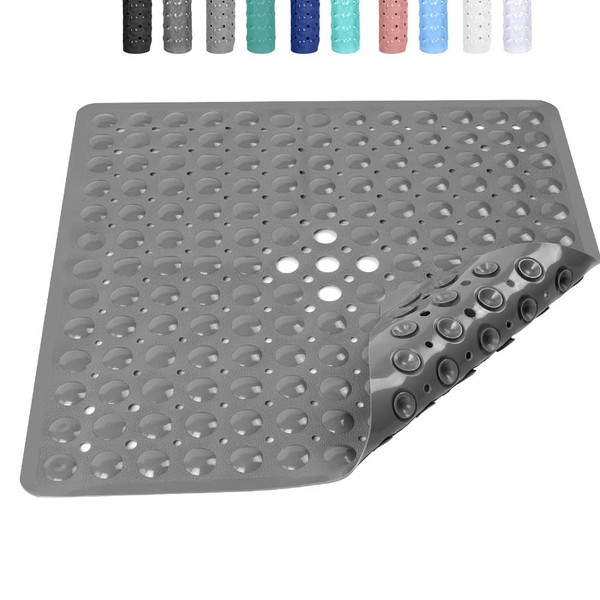 AMFUN Square Shower Mat Non Slip Anti Mould, Shower Bath