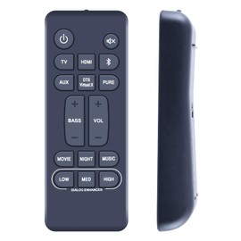 GOUYESHO Suitable for Denon Home Theater Sound Bar RC-1236 Replacement Remote Control Compatible with DHT-S216 DHTS216 DHT-S216H DHTS216H