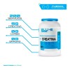 Creatina Blu-e Monohidratada 1k 200 Servicios Varios Sabores
