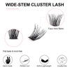 KISSXIAOYA Eyelash Extensions, DIY Custom Cluster Eyelash Tool Set (144