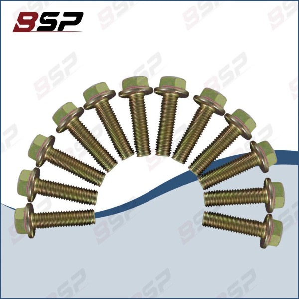 BSP Exhaust Manifold Header Bolts Hardware Kit 03413B for Chevy