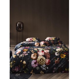 ESSENZA Fleurel floral bed linen, peony, tulips, cotton, flannel