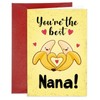 HEYINSHEN Mothers Day Card for Nana You're The Best Nana