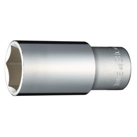 Tone Deep Socket (6 Angle) 4S-28L Drive Angle 0.5 inch (12.7 mm) (1/2 inch), Double Side Width 1.1 inches (28 mm)