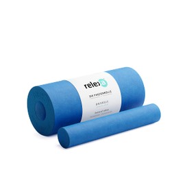 Relexa® 2-in-1 Fascia Roller for Fascia Training, Self Massage and Yoga