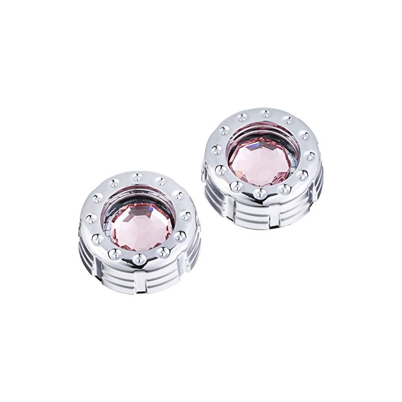 CARMATE LS418 Car License Plate Security Bolt & Cap Crystal