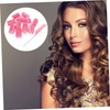 PACKOVE 1 set Durable Sponge Hair Rollers for Styling Curling