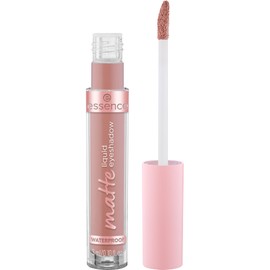 essence matte liquid eyeshadow, Lidschatten, Nr. 01, Nude, langanhaltend, abdeckend, schnelltrocknend, natürlich, vegan, wasserfest, ohne Mikroplastikpartikel, Nanopartikel frei, 3er Pack (3x4ml)