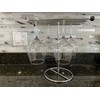 Happy Hour Stemware Drying Rack, Silver