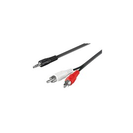 Bulk CABLE-458/15 RCS Male-2 Jack Cable 3.5 mm Male