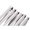 HINMAY Small Serving Tongs Set 6-Inch Appetizer Tongs Stainless Steel