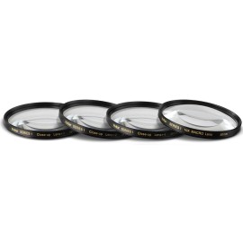 For Canon 58MM Macro Close Up Lens Kit +1 +2 +4 +10 for Canon REBEL EOS t4I T5I XSI XT T3I