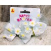 Tulle 2ct Happy Easter Organza Printed Tulle Bows