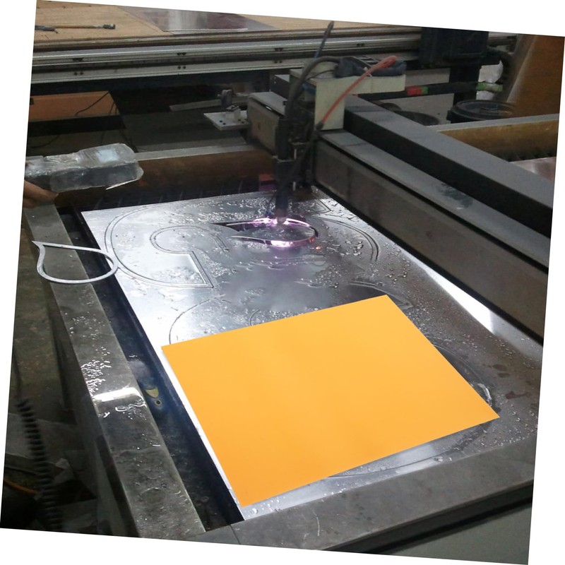 iplusmile 2pcs Anodized Aluminum Engraving Blanks Smooth Plates for DIY