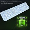Keyboard Mouse Combo 2.4G Retro Multi Color Mute Cover Wireless