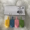 Hanukkah Dreidel Set 4 Colorful Pink Yellow Blue Green Plastic