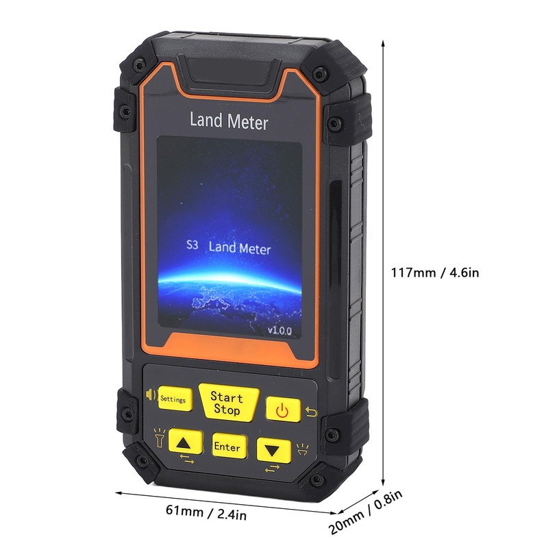 Handheld GPS Survey Equipment, S3 Land Area Meter with 4