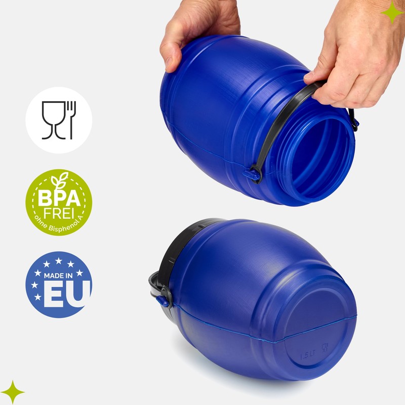 Garronda GD-0086 4 Litre Container with Lid, Feeding Bin, Wide