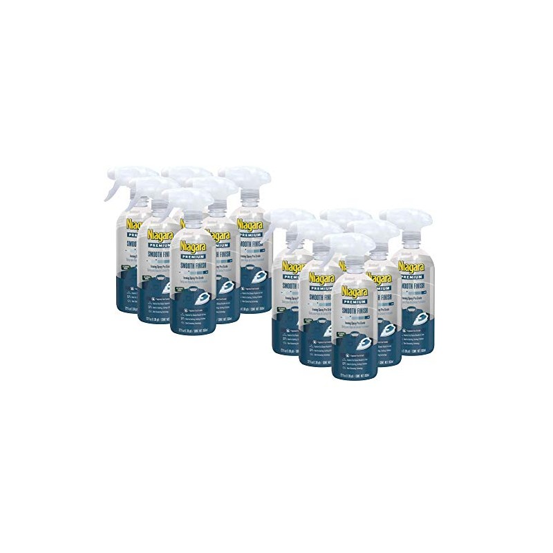 NIAGARA Spray Starch Smooth Finish (22 Oz, 12 Pack) Trigger