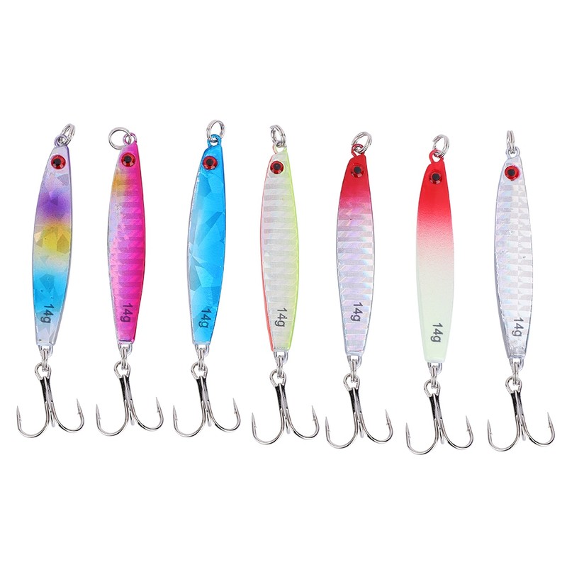 7pcs Mini size Fish Shape Fishing Hard Lure Bait with