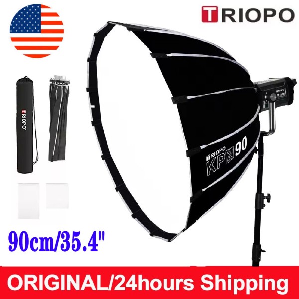 Triopo US TRIOPO KP2-90 90cm/35.4&#034; Quick Folding Parabola Deep Softbox