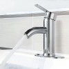 Grifería Banna GRB01 Monomando Cromado Acero Inoxidable para Baño