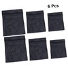 Gatuida 6Pcs Mesh Washing Bags Polyester Laundry Bags for Zipper