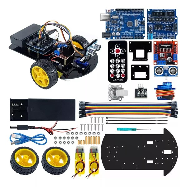 TECHVIDA Smart Robot Car Chassis Kit, Smart Robot Car 2WD