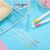 Maitys 180 Pcs Earrings Hole Cleaner, Piercing Cleaner Floss, Rose