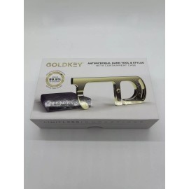 Gold key antimicrobial hand tool and stylus