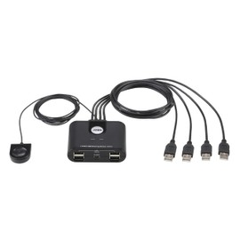 ATEN US424 - USB peripheral sharing switch - 4 x Hi-Speed USB - desktop(US424)