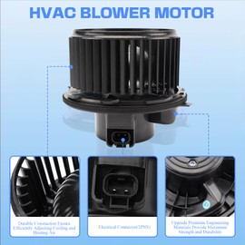 Blower Motor PM2728 Compatible with 1999-2008 Chevy Avalanche Silverado Suburban Tahoe Front AC Heater Blower Motor with Fan for GMC Sierra Yukon/Escalade HVAC Blower Motor Replace#89018283 89018758
