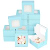 Gcardist Up Matte Light Blue 15x15x8cm 15Pcs Cookie Box with