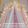 LIANGQIANJIN Bed Canopy for Girls, a New Princess Lace Design