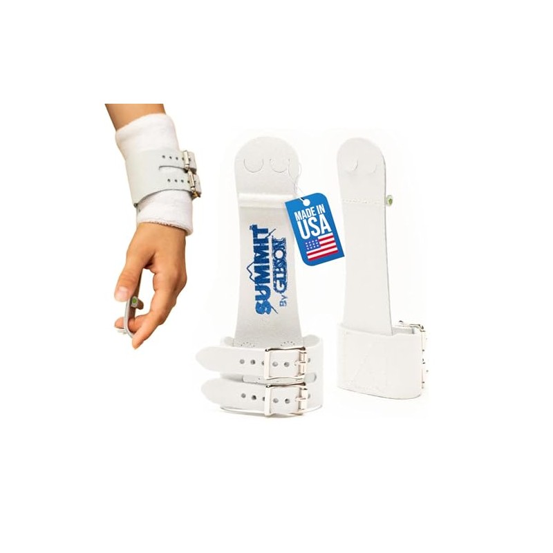 Gibson Athletic Summit Uneven Bar Gymnastic Grips for Girls, Durable