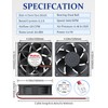 Wathai 1238 48V DC Brushless Cooling Fan 2Pin 120mm x